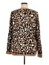 Kim Rogers 100% Cotton Animal Print Brown Pullover Sweater Size XL - photo 2