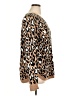 Kim Rogers 100% Cotton Animal Print Brown Pullover Sweater Size XL - photo 4
