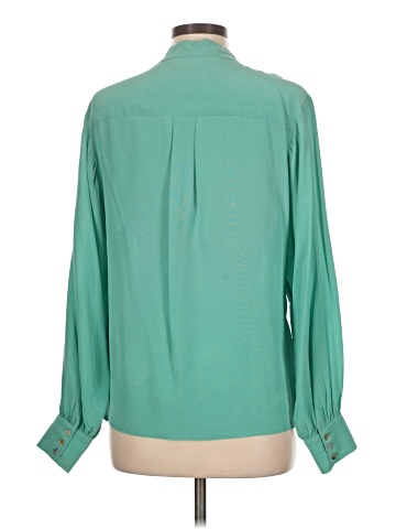 Rachel Zoe Long Sleeve Silk Top (view 2)