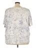 Torrid 100% Cotton Ivory Short Sleeve Blouse Size 5X Plus (5) - photo 2