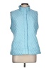 Croft & Barrow 100% Polyester Blue Vest Size L - photo 1