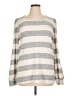 Unbranded Stripes Silver Pullover Sweater Size XL - photo 1