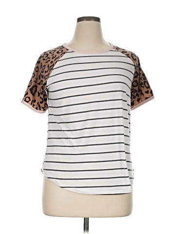 Tickled Teal Short Sleeve T-Shirt (view 1)