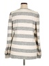 Unbranded Stripes Silver Pullover Sweater Size XL - photo 2