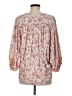 Lovestitch Floral Pink 3/4 Sleeve Blouse Size M - photo 2