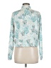 Sam Edelman Print Teal Long Sleeve Blouse Size M - photo 2