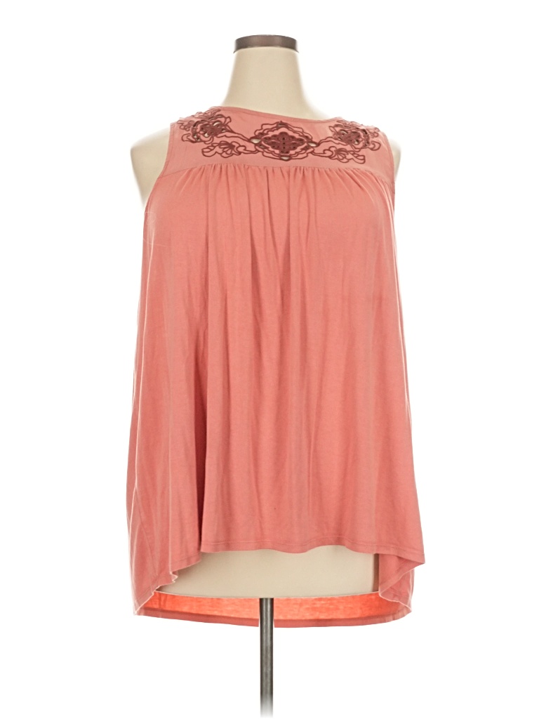 Pre-owned Torrid Sleeveless Blouse In Pink