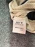 Unbranded 100% Polyester Solid Tan Long Sleeve Blouse Size M - photo 7
