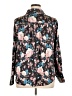 Torrid Floral Black Long Sleeve Blouse Size 1X Plus (1) - photo 2
