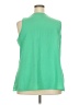 Lane Bryant Green Sleeveless Blouse Size 22 - photo 2
