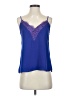 Socialite 100% Polyester Blue Sleeveless Blouse Size XS - photo 1