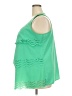 Lane Bryant Green Sleeveless Blouse Size 22 - photo 5