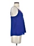 Socialite 100% Polyester Blue Sleeveless Blouse Size XS - photo 4