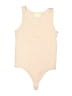Yummy Sweater Co. Tan Orange Bodysuit Size L - photo 1