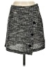 Love & Piece Tweed Gray Casual Skirt Size XS - photo 1