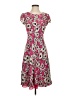 Talbots 100% Rayon Paisley Pink Casual Dress Size 2 - photo 1