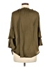 G. Lance 100% Polyester Green 3/4 Sleeve Blouse Size M - photo 2