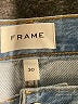 FRAME 100% Cotton Blue Jeans Size 30 waist - photo 7