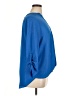 NY Collection Blue 3/4 Sleeve Blouse Size XL - photo 4