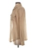 JOY 100% Polyester Color Block Tan button down Size UK 6 / US 2 - photo 5