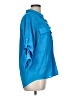 Calvin Klein 100% Polyester Blue 3/4 Sleeve Blouse Size L - photo 4
