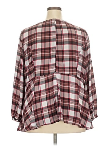 Torrid 3/4 Sleeve Blouse (view 2)