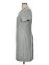 Old Navy Solid Gray Casual Dress Size L - photo 5