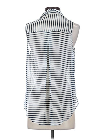 Jolt Sleeveless Button-Down Shirt (view 2)