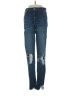 Madewell Solid Blue Jeans Size 25 waist (tall) - photo 1