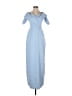 Unbranded 100% Polyester Blue Casual Dress Size 2 - photo 1