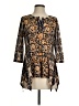 Joy Joy Gold 3/4 Sleeve Blouse Size S - photo 1