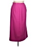 Milano 100% Polyester Solid Purple Formal Skirt Size 14 - photo 1