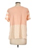 Cato Orange Short Sleeve Top Size L - photo 2