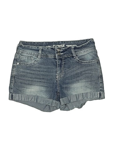 Wallflower Denim Shorts (view 1)