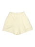 Danielle Bernstein Solid Ivory Shorts Size 0 - photo 1
