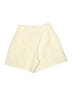 Danielle Bernstein Solid Ivory Shorts Size 0 - photo 2