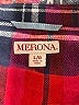 Merona 100% Cotton Plaid Red Long Sleeve Button-Down Shirt Size L - photo 7