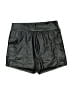 Fashion Nova Metallic Black Athletic Shorts Size L - photo 1
