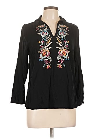 RD & KoKo 3/4 Sleeve Blouse (view 1)