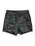 Fashion Nova Metallic Black Athletic Shorts Size L - photo 2