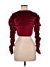 Boohoo Burgundy Cardigan Size 6 - photo 2