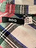 BDG 100% Cotton Plaid Silver Long Sleeve Button-Down Shirt Size M - photo 7