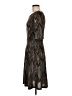 Kim Rogers Chevron-herringbone Brown Cocktail Dress Size 8 - photo 5