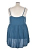Torrid Blue Tank Top Size 4X Plus (4) - photo 2