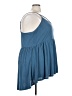Torrid Blue Tank Top Size 4X Plus (4) - photo 4