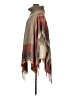 MULTIPLES 100% Acrylic Brown Poncho Size 1X - photo 5