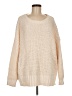 American Eagle Outfitters 100% Polyester Ivory Pullover Sweater Size M - photo 1