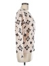 Unbranded 100% Polyester Print Ivory Pullover Sweater Size S - photo 4