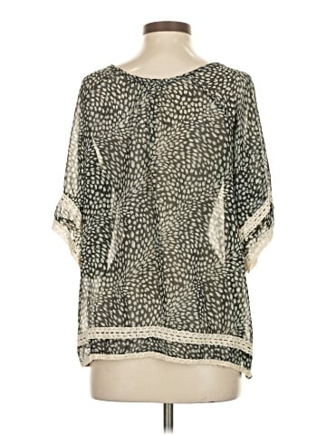 Marina Luna 3/4 Sleeve Blouse (view 2)