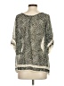 Marina Luna 100% Polyester Ivory 3/4 Sleeve Blouse Size S - photo 2